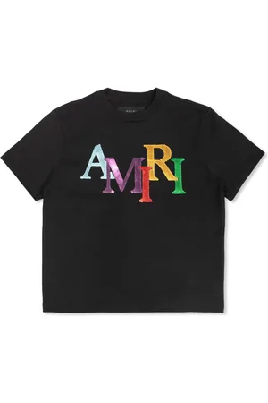 AMIRI Playera con detalles de lentejuelas