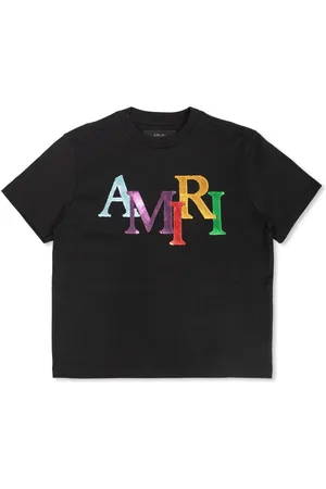 AMIRI Playera con detalles de lentejuelas