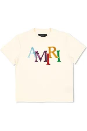 AMIRI Playera con detalles de lentejuelas