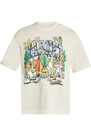 MARKET Playera con logo estampado