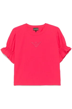 Emporio Armani Playera con logo bordado