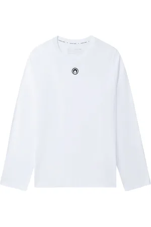 Marine Serre Playera con logo bordado