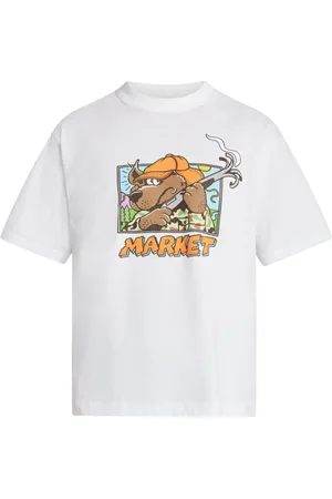 MARKET Playera con logo estampado