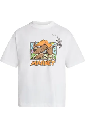 MARKET Playera con logo estampado