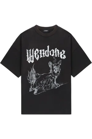 We11 Done Playera con logo Monster