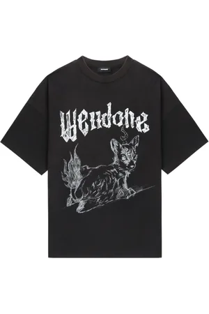 We11 Done Playera con logo Monster