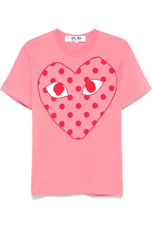 Comme des Garçons Playera con logo estampado