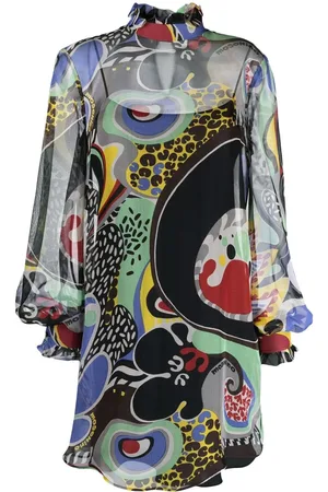 Moschino Vestido recto con estampado floral