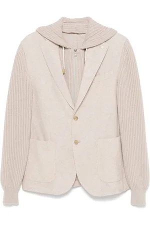 LUIGI BIANCHI MANTOVA Blazer con capucha