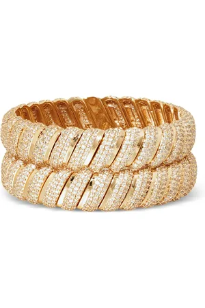 Roxanne Assoulin Pulseras The Pavé Large Cobra