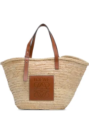 Loewe Tote Large Palm Leaf and Calfskin Basket 2010-2023