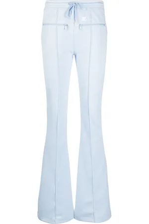 Courrèges Pants con detalles de costuras
