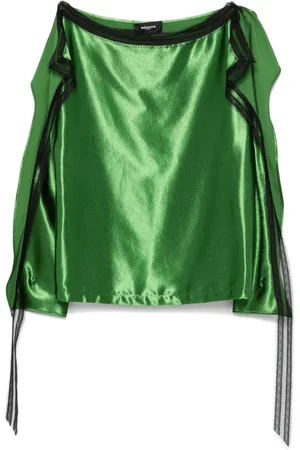 Rochas Blusa con ribete de encaje