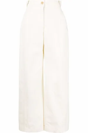Low Classic Pantalones anchos con tiro alto