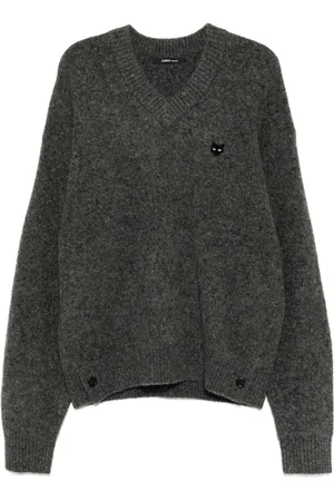 SONGZIO Suéter de mohair Love Panther
