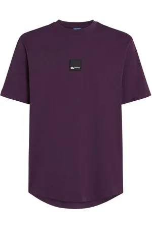 Karl Lagerfeld Playera con parche del logo