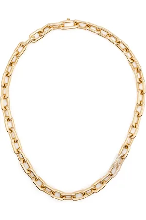 Shay Collar de cadena en oro amarillo de 18kt con diamantes