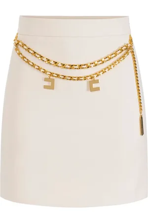 Elisabetta Franchi Falda corta con cadena