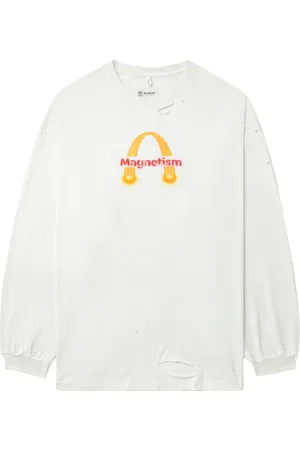 DOUBLET Playera con estampado gráfico