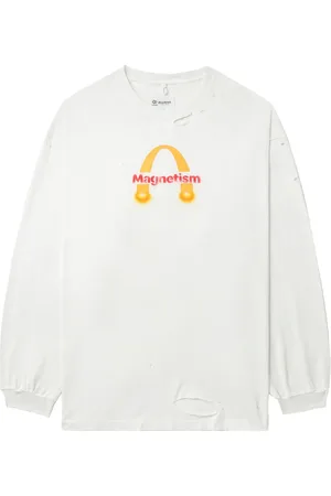 DOUBLET Playera con estampado gráfico