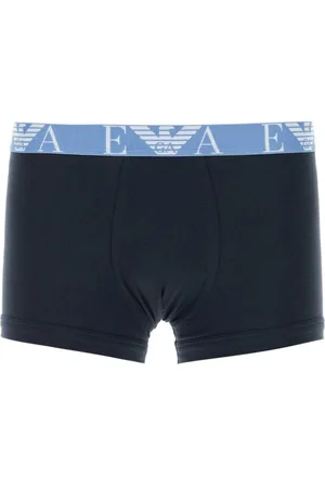 Emporio Armani Bóxer con logo en la pretina