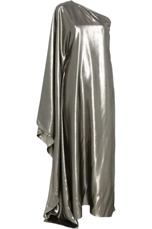 ‎Taller Marmo‎ Vestido largo con efecto metalizado