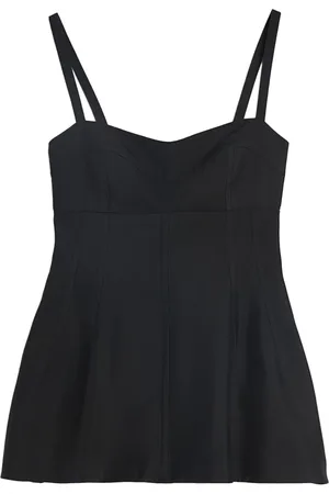 Jil Sander Top estilo bustier sin mangas