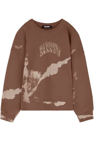 BARROW Sudadera con cuello redondo y efecto de pintura