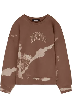 BARROW Sudadera con cuello redondo y efecto de pintura