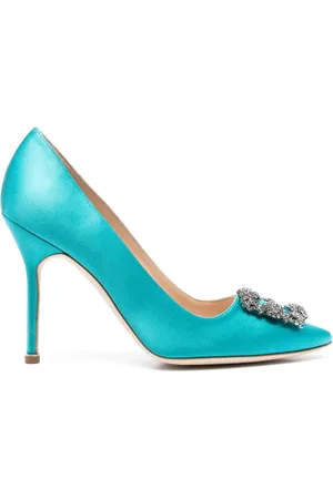Manolo Blahnik Zapatillas Hangisi con tacón de 105mm