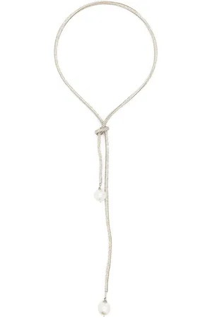 Atu Body Couture Collar de cadena con madreperla