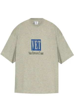 Vetements Playera con logo estampado