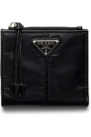 Prada Cartera con compartimentos y cierre