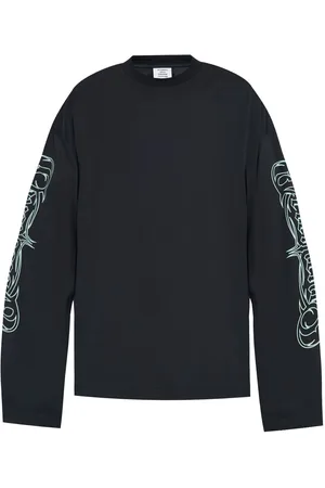 Vetements Suéter con logo estampado