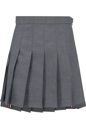 Thom Browne Falda corta con motivo RWB