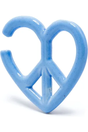 Moschino Arete en forma de corazón