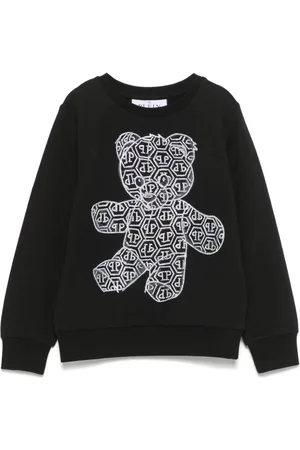 Philipp Plein Sudadera con detalles de strass