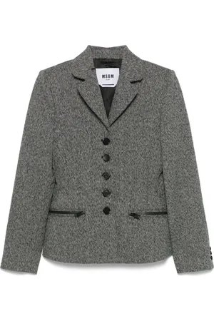 Msgm Blazer de sarga