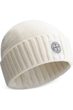 Stone Island Gorro con aplique Compass