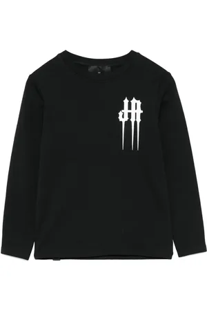 John Richmond Playera con logo estampado