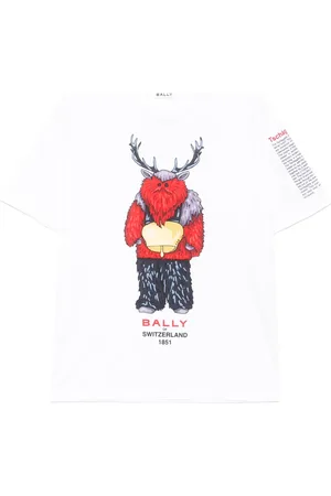 Bally Playera con estampado gráfico