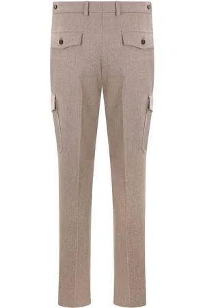 Incotex Pantalones cargo con bolsillos