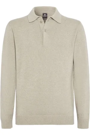 Boggi Milano Playera tipo polo tejida