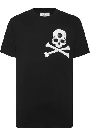 Philipp Plein Playera con motivo Skull
