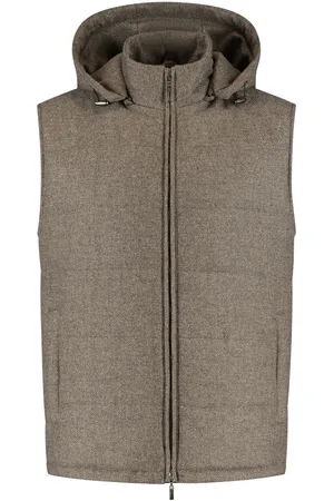 Doriani Cashmere Chaleco con capucha