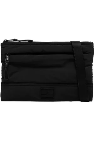 AGNÈS B. Bolsa de hombro con parche del logo