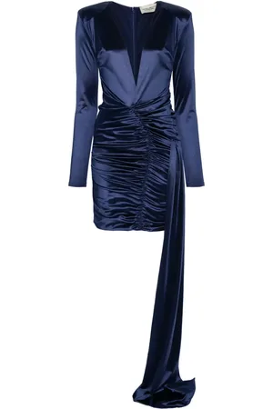Ilkyaz Ozel Vestido corto Azure