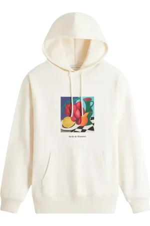 Drôle de Monsieur Hoodie con ilustración estampada