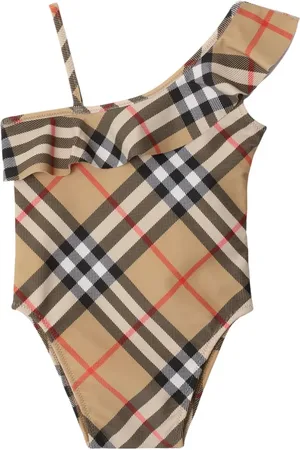 Burberry Traje de baño con cuadros estampados