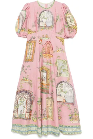ALÉMAIS Vestido midi Monte